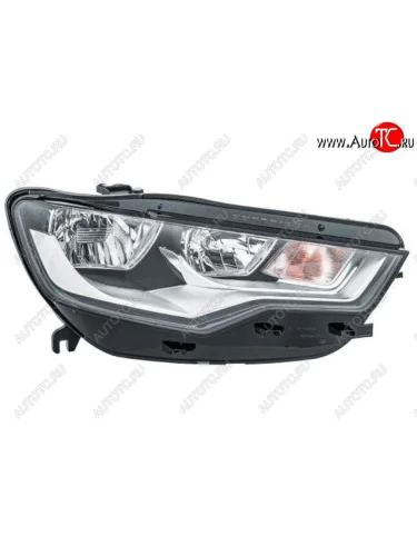 Правая фара (c электрокорректором) DEPO Audi A6 C7 дорестайлинг, седан (2010-2014)