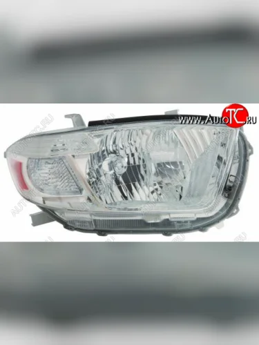 Правая фара (c электрокорректором) DEPO Toyota Highlander XU40 дорестайлинг (2007-2010)