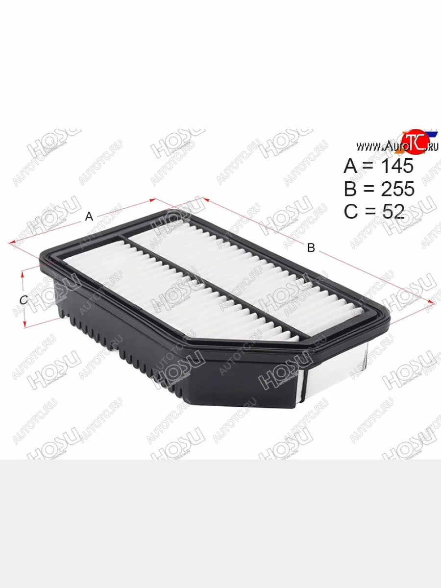 Фильтр воздушный HOSU  Hyundai Solaris (2010-2022), KIA Rio (2011-2025)  в Керчи Республика Крым