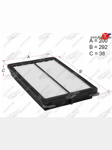 Фильтр воздушный HOSU Hyundai Sonata  LF (2014-2019), KIA Optima ( 3 TF,  4 JF,  JF) (2013-2020)