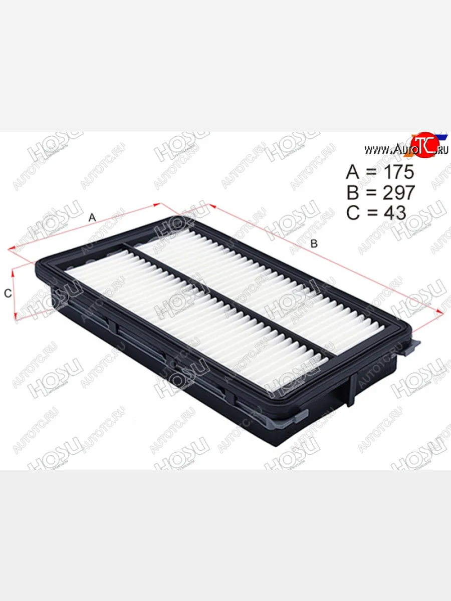 Фильтр воздушный HOSU  KIA Sorento (2014-2020) UM/Prime  в Керчи Республика Крым