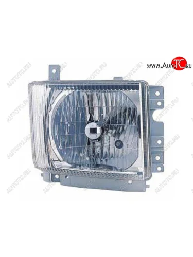 Правая фара (c электрокорректором) DEPO Isuzu Elf (NPR75)  дорестайлинг (2006-2014)