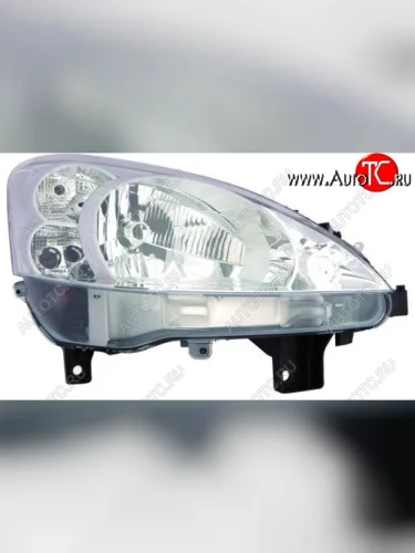 Правая фара (c электрокорректором) DEPO Peugeot Partner B9 дорестайлинг (2008-2012)