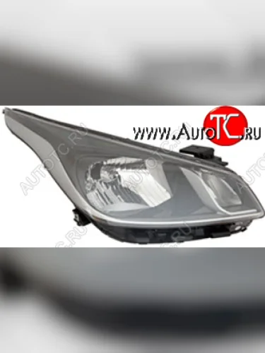 Правая фара (c электрокорректором) DEPO KIA Rio 4 FB дорестайлинг седан (2016-2020)