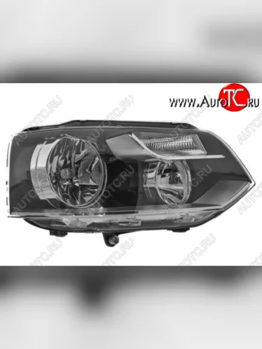 Правая фара (c электрокорректором) DEPO Volkswagen Transporter T5 рестайлинг (2009-2015)