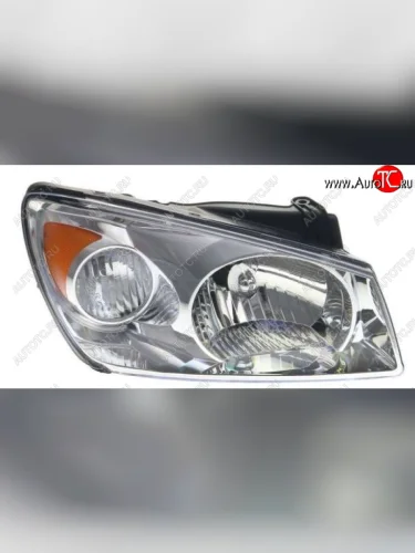 Правая фара (c электрокорректором) DEPO KIA Cerato 1 LD седан дорестайлинг (2003-2007)