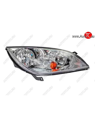 Правая фара (c электрокорректором) DEPO Mitsubishi Colt Z20, Z30 хэтчбэк 3 дв. дорестайлинг (2002-2009)