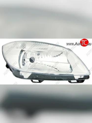 Правая фара (c электрокорректором) DEPO Skoda Fabia Mk2 хэтчбэк рестайлинг (2010-2014)