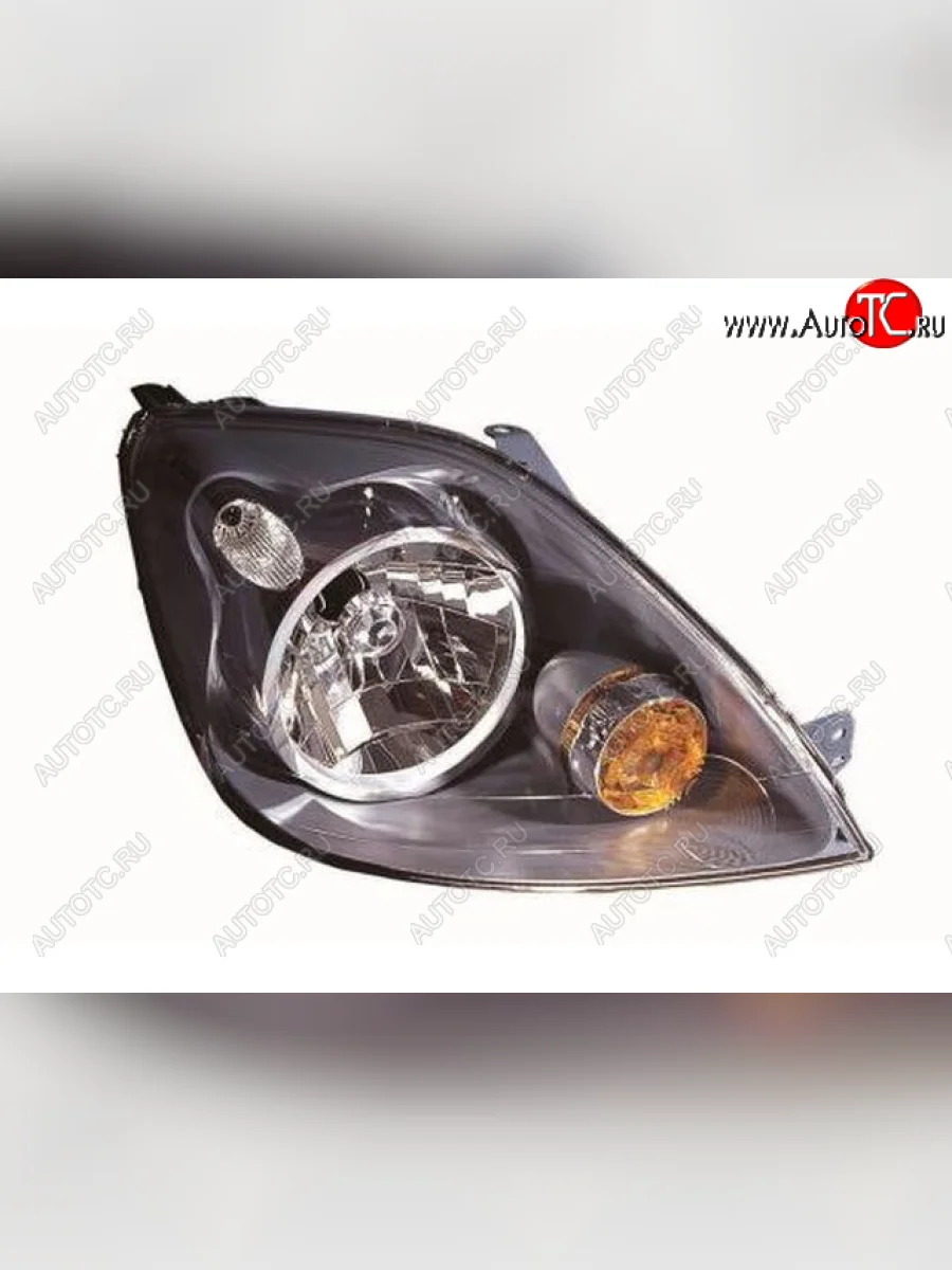 Правая фара (c электрокорректором) DEPO Ford Fiesta 5 хэтчбэк 5 дв. рестайлинг (2005-2008)  с доставкой в г. Керчь