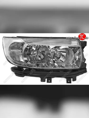 Правая фара (c электрокорректором) DEPO Subaru Forester SG рестайлинг (2005-2008)