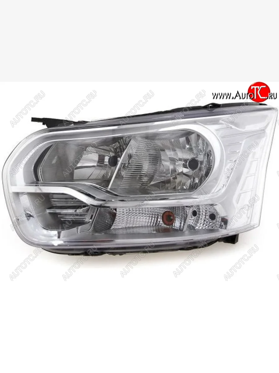 Левая фара (c электрокорректором) DEPO Ford Transit цельнометаллический фургон (2014-2022)  в Керчи Республика Крым