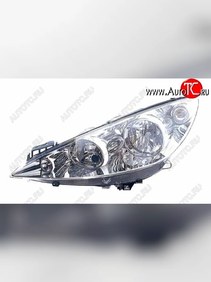 Левая фара (c электрокорректором) DEPO Peugeot 308 T7 хэтчбек 5 дв. дорестайлинг (2007-2011)  в Самаре Самарской области
