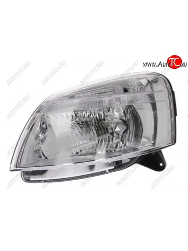 Левая фара (c электрокорректором) DEPO CITROEN Berlingo M59 рестайлинг (2002-2012)