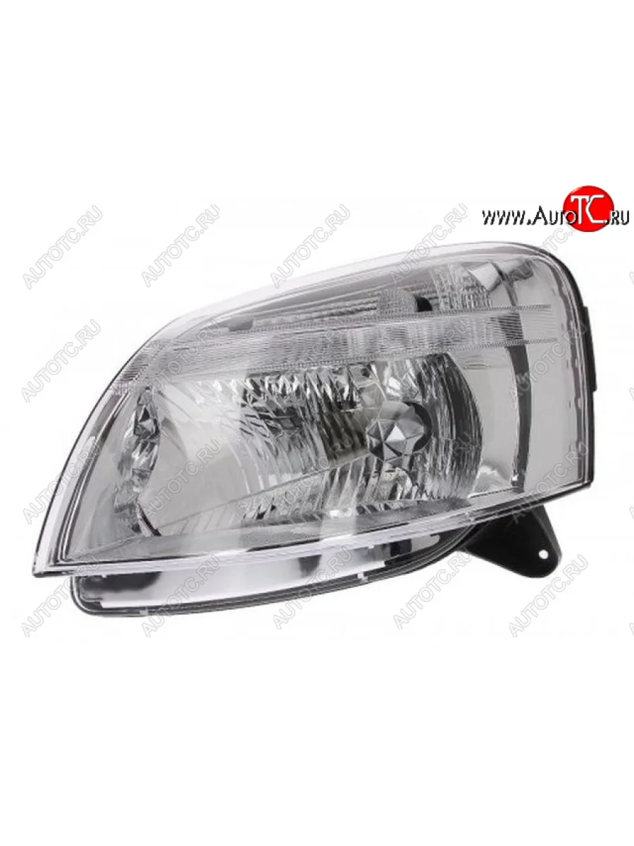 Левая фара (c электрокорректором) DEPO CITROEN Berlingo M59 рестайлинг (2002-2012)  в Перми Пермском крае