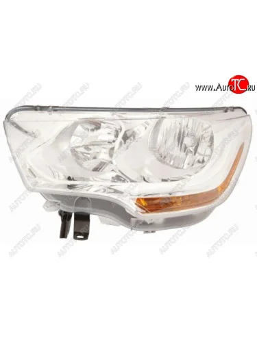 Левая фара (c электрокорректором) DEPO CITROEN C4 picasso 3D минивэн дорестайлинг (2014-2016)