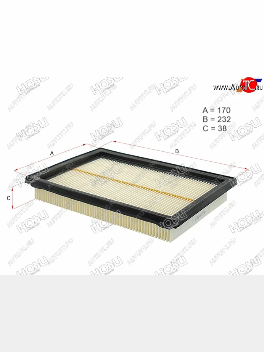 Фильтр воздушный HOSU  Nissan  Juke ( 1 YF15,  2 F16), X-trail  2 T31  в Керчи Республика Крым