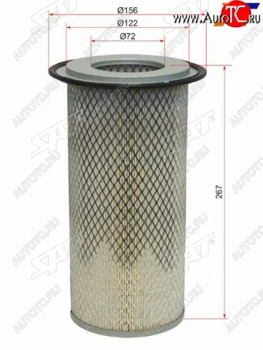 Фильтр воздушный DISEL SAT Nissan Serena ( 1,  2,  3) (1991-2010)