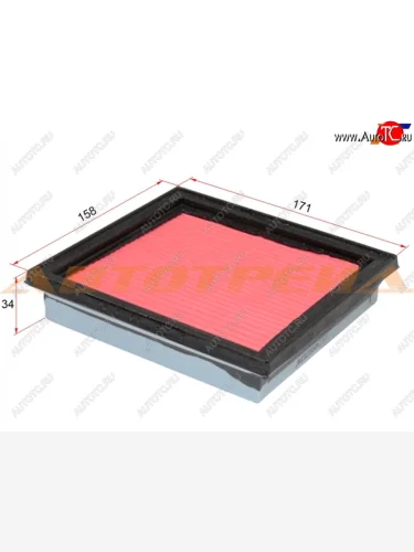 Фильтр воздушный MICRO Nissan March  3 K12 - Note  1