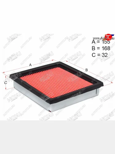 Фильтр воздушный HOSU Nissan March ( K11,  3 K12) - Note  1