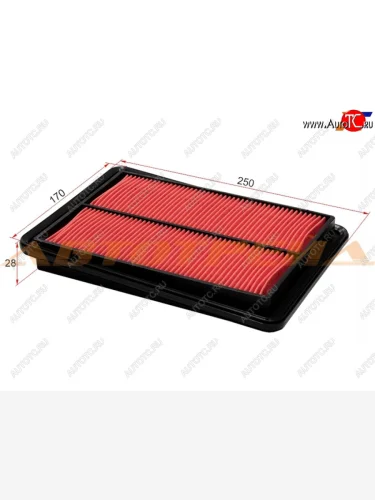 Фильтр воздушный MICRO Nissan Qashqai  2 - X-trail  3 T32