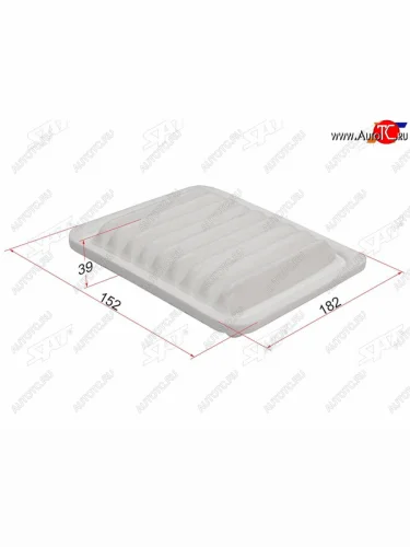 Фильтр воздушный SAT Suzuki Alto  HA25-35 (2009-2014) хэтчбэк 5 дв.