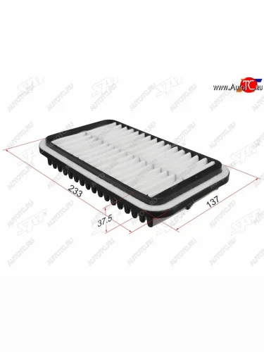 Фильтр воздушный SAT Suzuki Alto  HA12S,22S,12V - Wagon R  MC22S,VC12S