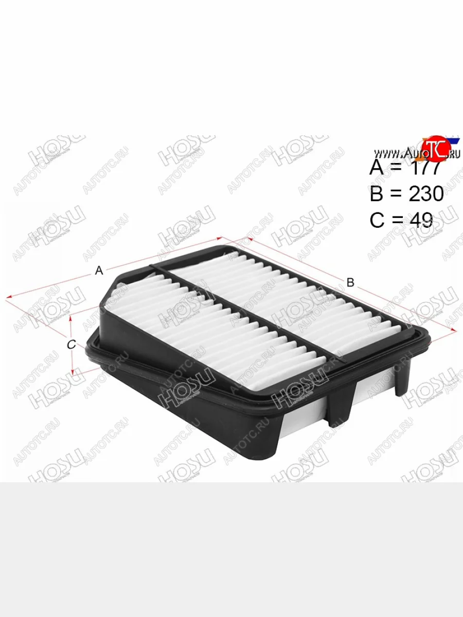 Фильтр воздушный HOSU  Suzuki Grand Vitara (2005-2016) JT 5 дверей, JT 3 двери, JT  в Керчи Республика Крым