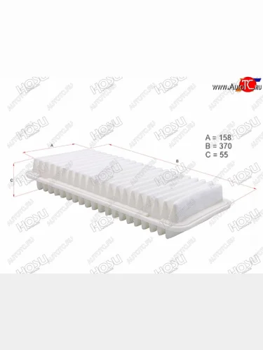 Фильтр воздушный HOSU Lexus RX400H  XU30 (2005-2009), Toyota Harrier  XU30 (2003-2013), Toyota Kluger ( XU20,  XU40) (2003-2013)