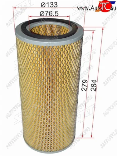 Фильтр воздушный SAT Toyota Hiace  H100 (1989-2004) минивэн дорестайлинг (Япония), минивэн 1-ый рестайлинг (Япония), минивэн (Япония)  2-ой рестайлинг