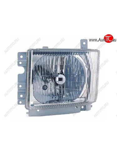 Левая фара (c электрокорректором) DEPO Isuzu Elf (NPR75)  дорестайлинг (2006-2014)