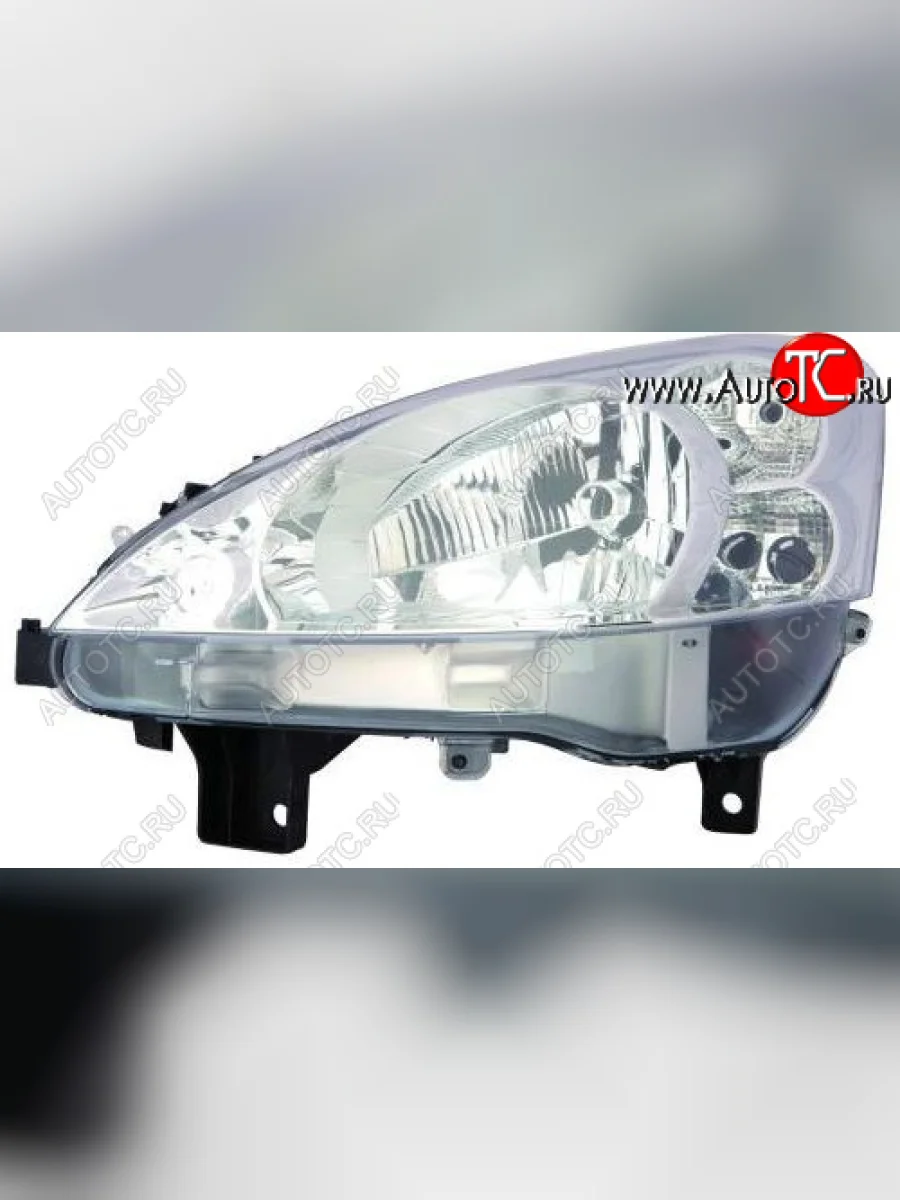Левая фара (c электрокорректором) DEPO Peugeot Partner Tepee (2008-2012)  в Самаре Самарской области