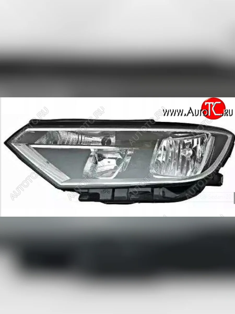 Левая фара (c электрокорректором) DEPO Volkswagen Passat B8 седан дорестайлинг (2015-2019)  в Самаре Самарской области