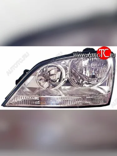 Левая фара (c электрокорректором) DEPO KIA Sorento BL дорестайлинг (2002-2006)