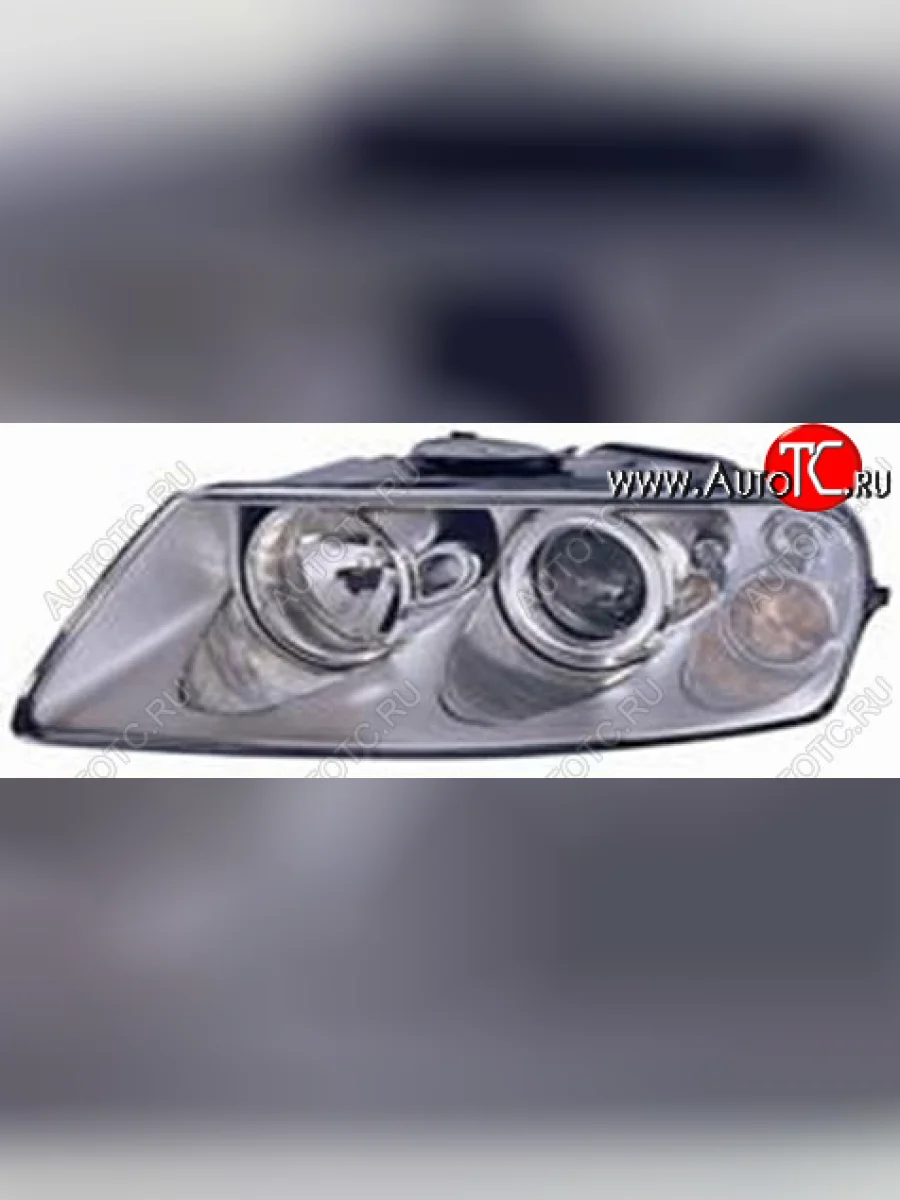 Левая фара (c электрокорректором) DEPO Volkswagen Touareg 1 GP дорестайлинг (2002-2007)  в Керчи Республика Крым