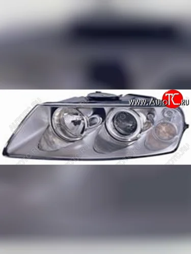 Левая фара (c электрокорректором) DEPO Volkswagen Touareg 1 GP дорестайлинг (2002-2007)