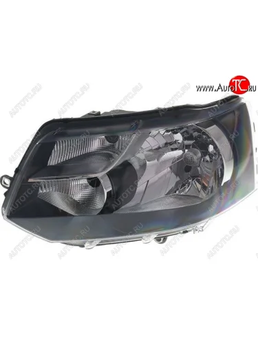 Левая фара (c электрокорректором) DEPO Volkswagen Transporter T5 рестайлинг (2009-2015)