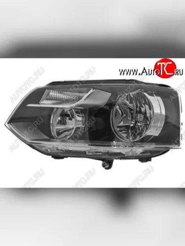 Левая фара (c электрокорректором) DEPO Volkswagen Transporter T5 рестайлинг (2009-2015)