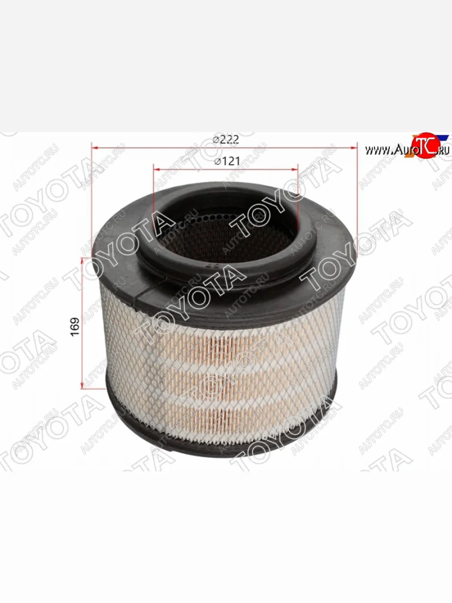 Фильтр воздушный TOYOTA  Toyota Hilux (2004-2025) AN10,AN20, AN20,AN30, AN120  в Керчи Республика Крым
