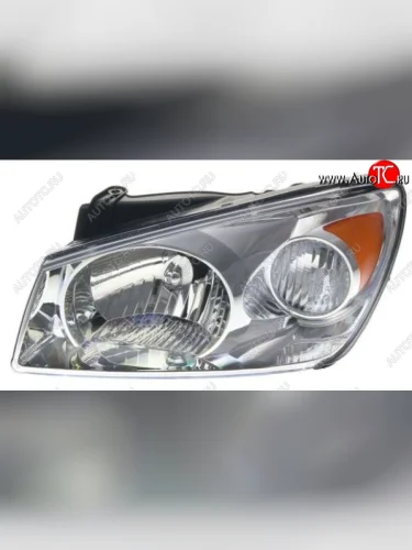 Левая фара (c электрокорректором) DEPO KIA Cerato 1 LD седан дорестайлинг (2003-2007)