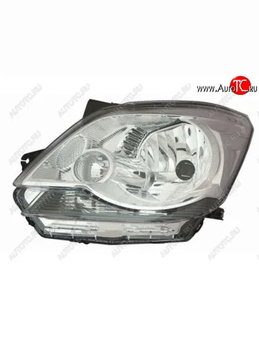 Левая фара (c электрокорректором) DEPO Chevrolet Cobalt седан дорестайлинг (2011-2016)