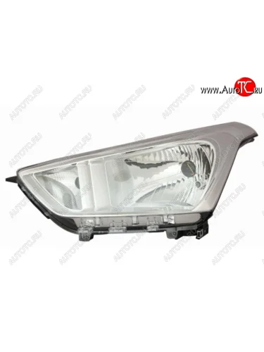 Левая фара (c электрокорректором) DEPO Hyundai Creta GS дорестайлинг (2015-2019)