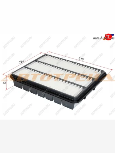 Фильтр воздушный MICRO Toyota Land Cruiser Prado  J120 (2002-2009)