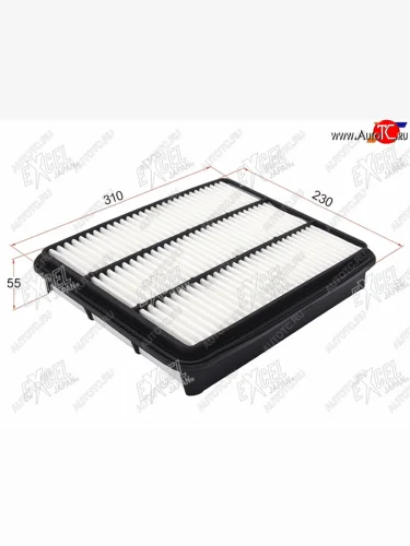 Фильтр воздушный EXCEL JAPAN Toyota Land Cruiser Prado  J120 (2002-2009)