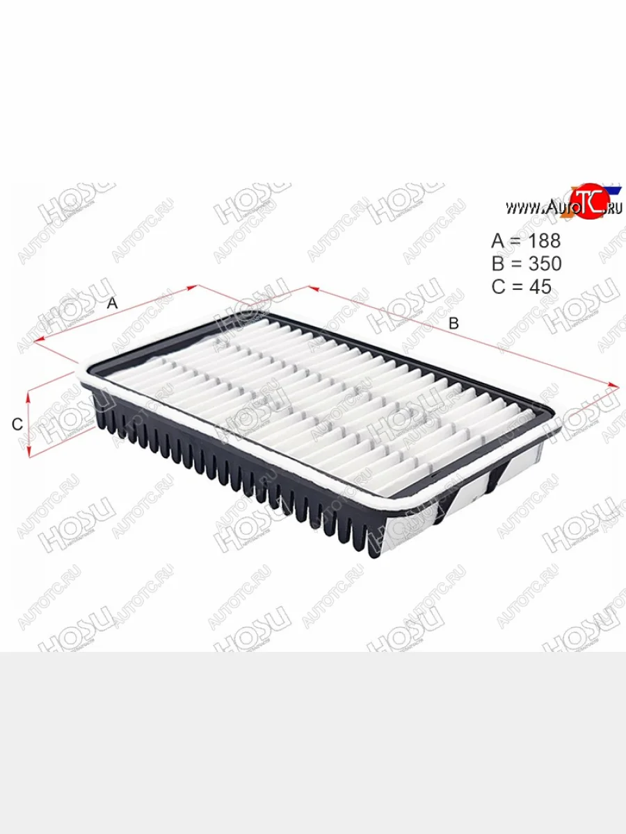 Фильтр воздушный HOSU  Toyota  Chaser  6 X100, Cresta  X100, Mark 2 ( X100,  Qualis,  X110)  в Керчи Республика Крым