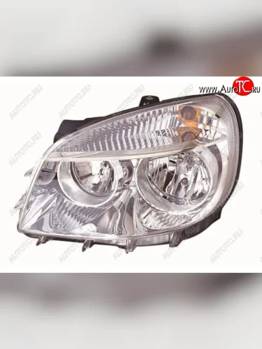 Левая фара (c электрокорректором) DEPO Fiat Doblo 223 рестайлинг (2005-2016)