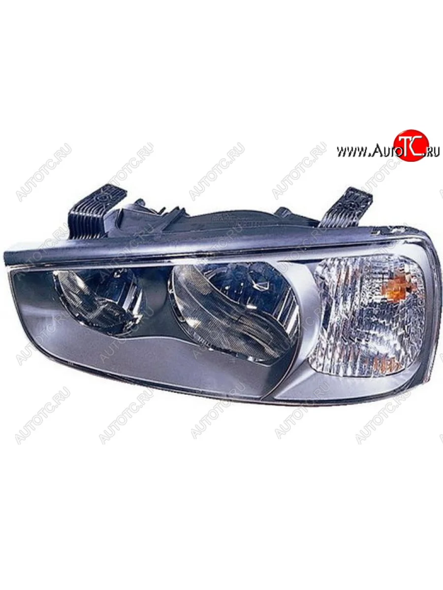 Левая фара (c электрокорректором) DEPO Hyundai Elantra XD седан дорестайлинг (2000-2003)  в Перми Пермском крае