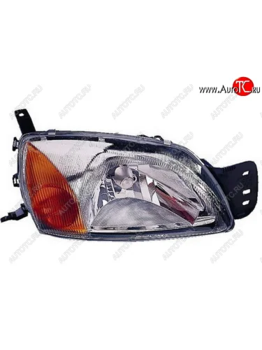 Левая фара (c электрокорректором) DEPO Ford Fiesta 4 хэтчбэк 5 дв. рестайлинг (1999-2001)