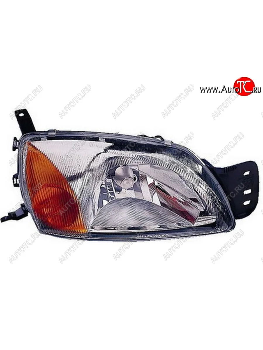 Левая фара (c электрокорректором) DEPO Ford Fiesta 4 хэтчбэк 5 дв. рестайлинг (1999-2001)  с доставкой в г. Керчь