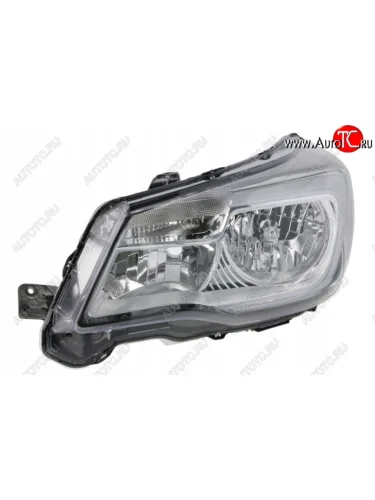 Левая фара (c электрокорректором) DEPO Subaru Forester SJ рестайлинг (2016-2019)