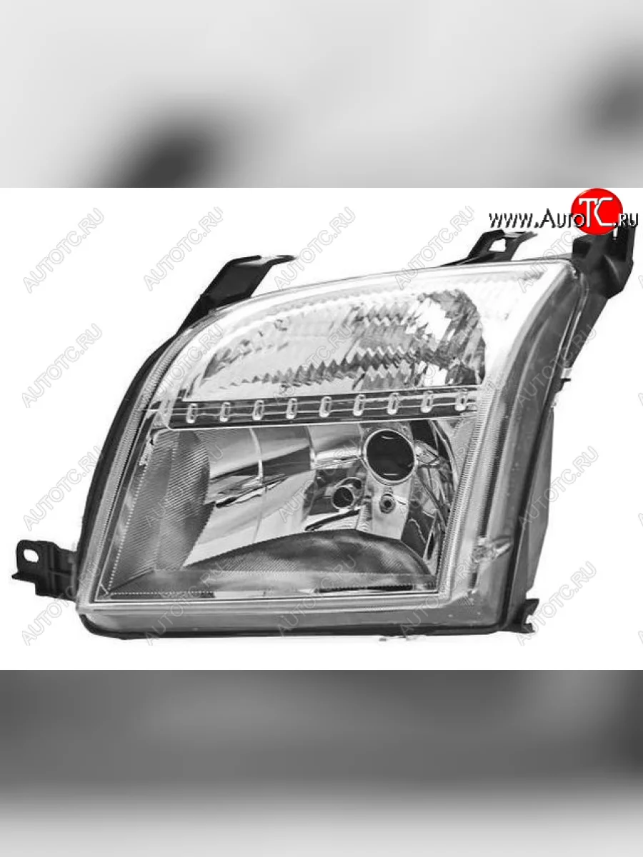 Левая фара (c электрокорректором) DEPO Ford Fusion 1 хэтчбэк дорестайлинг (2002-2005)  с доставкой в г. Керчь